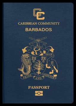passport of Barbados