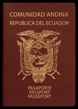 passport of Ecuador