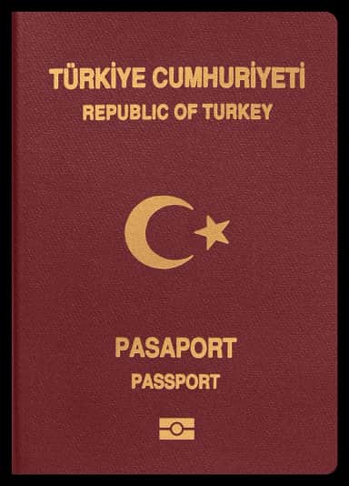 passport of Turkey