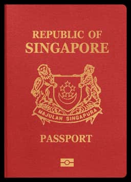 passport of Singapore