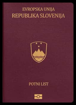 passport of Slovenia