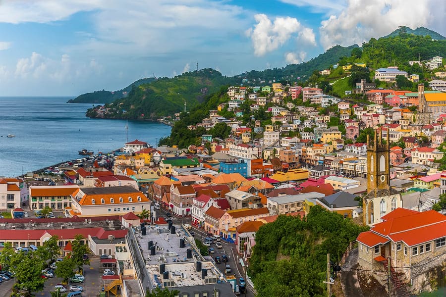 St. George’s is the capital of Grenada