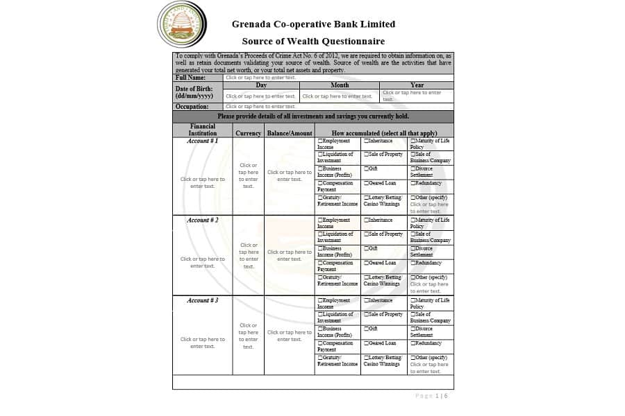 Grenada citizenship by investment in a state fund: demand draft procedure in Grenada banks